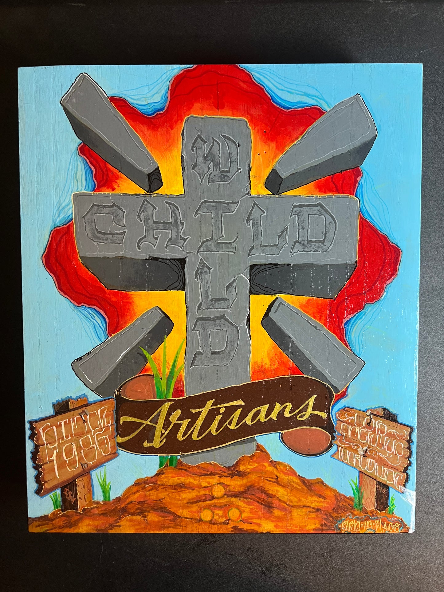 Wild Child Artisans Pachuco Cross
