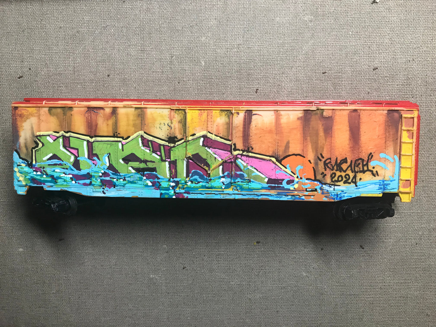 NEW! Yellow Old Dutch Cleanser Advert Box