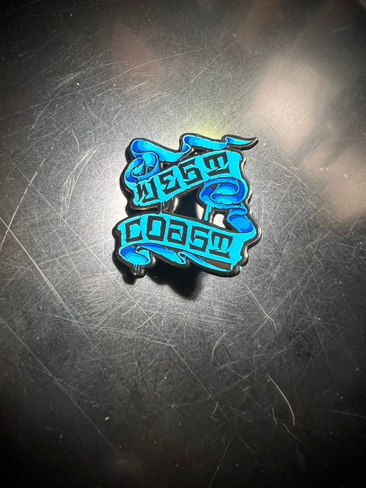 West Coast Banner Pin