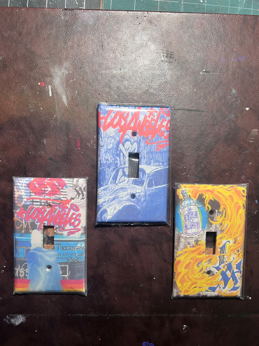 Graffiti Light Switch Faceplate Covers