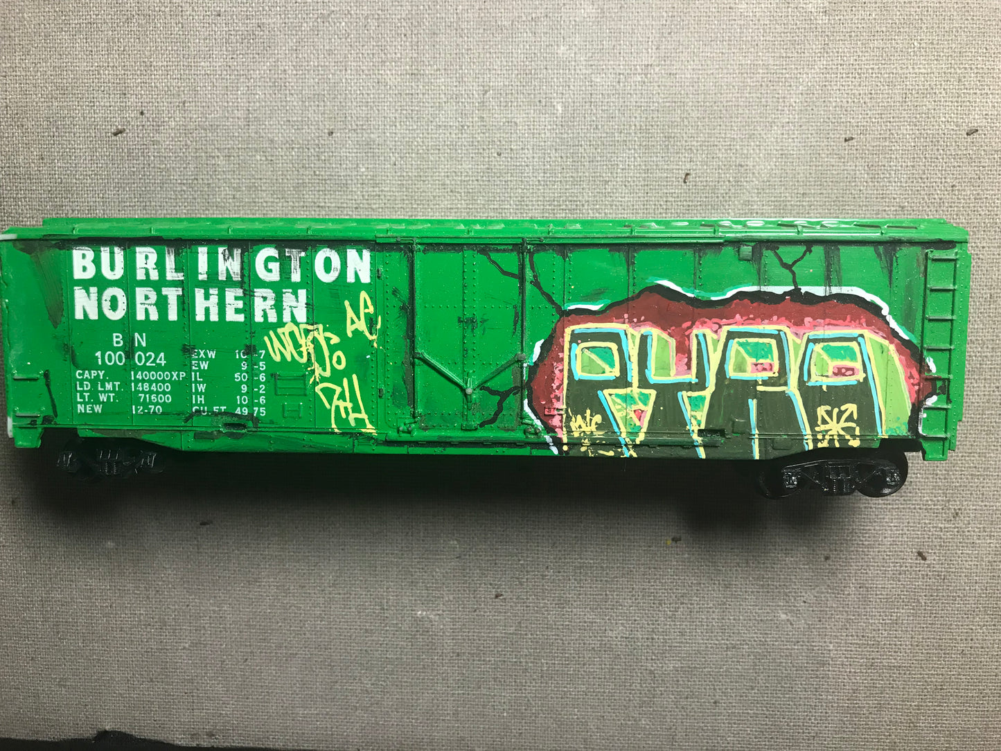 NEW!  Green Burlington Northern Box No. 100024