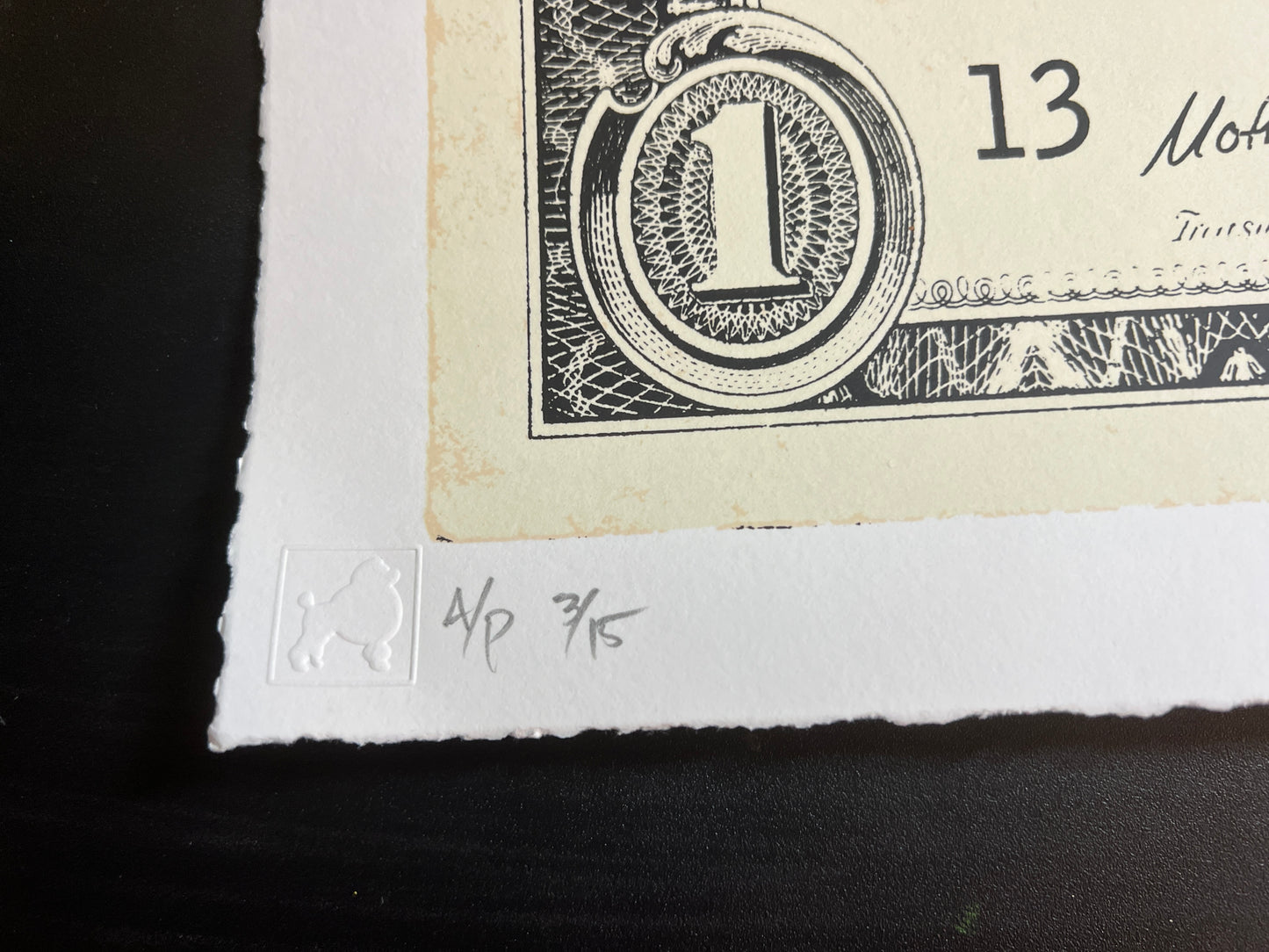 “Dolla’ Bill” Artists Proof